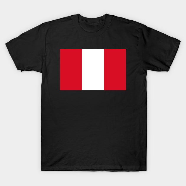 Flag of Peru T-Shirt by DiegoCarvalho